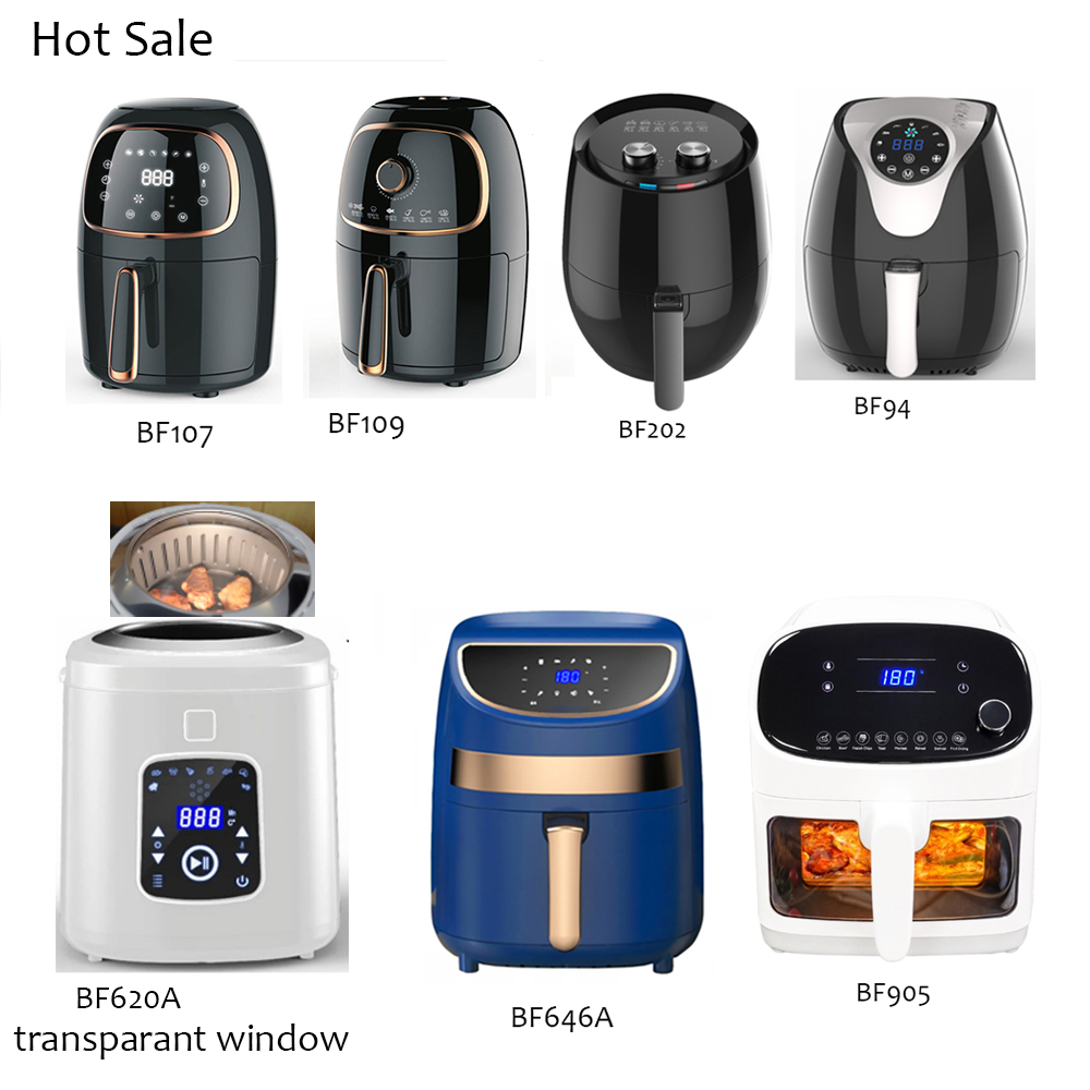 6.5L 7L 8L 5.5L 6L Digital Air Fryer Smart Healthy Oil Free Cooking Home Appliance