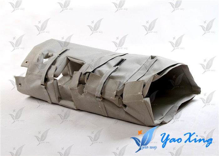 SGS Silicone Coated Fireproof Fiberglass Fabric Width 100cm For Pipeline