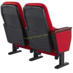 US UK Standard Flame Retardant Tip Up Auditorium Seating Red , Blue , Yellow