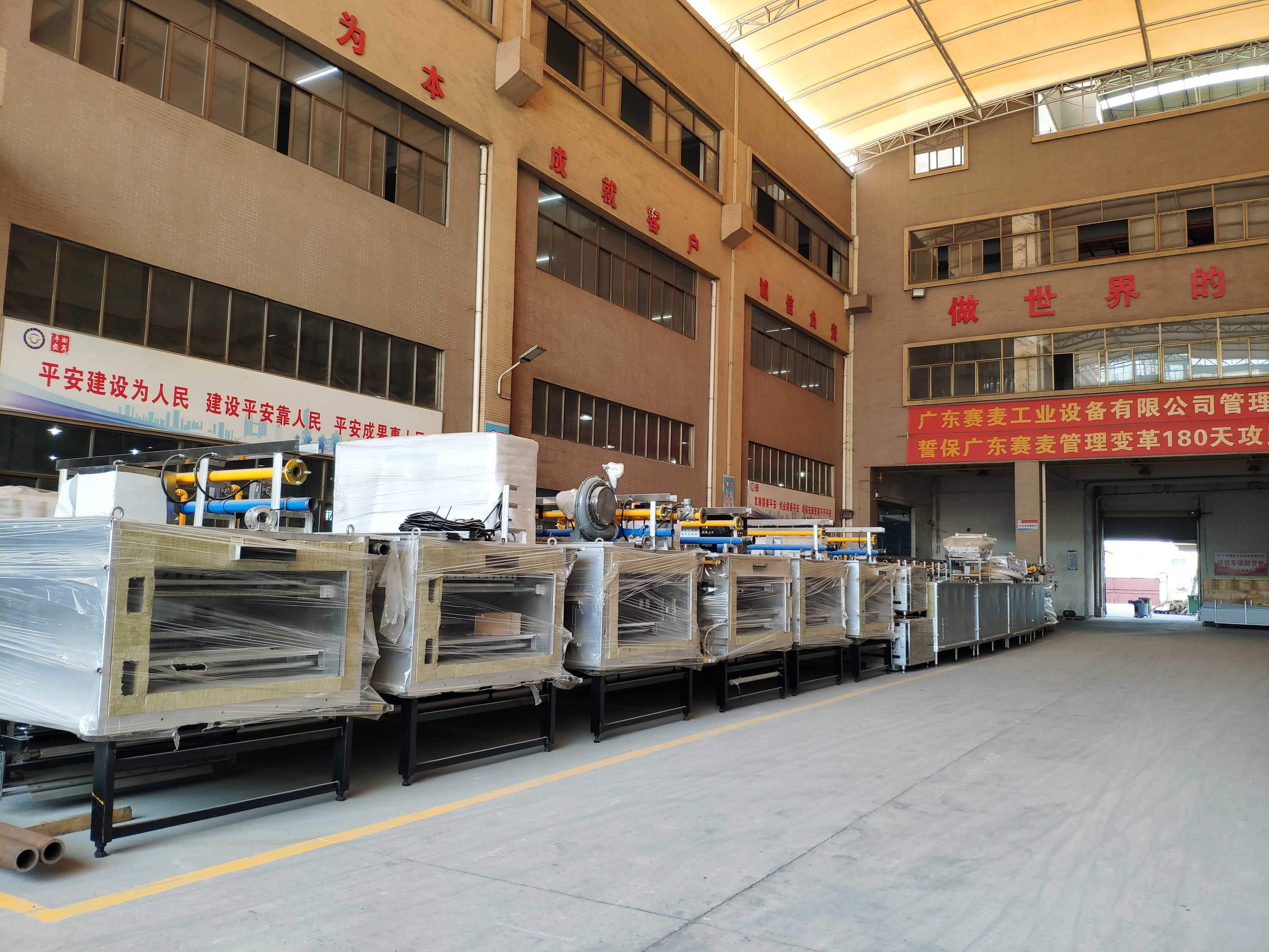Independent Controlled Gas Bakery Tunnel Oven With SEW Motor
