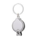 Sublimation Blanks Sublimation Nail Clipper Keychain DIY Stainless Steel Nail