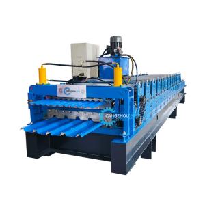 Quality IBR 686 Corrugated 762 Steel Profile Double Layer Roofing Sheet Roll Forming Machine wholesale