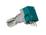 Round Shaft Plastic Rotary Potentiometer 100MΩ Min Insulation Resistance 6mm Or