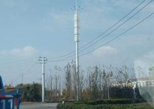 Quality Low Alloy Metal Telecom Steel Towers , Q345B Monopole Telecommunications Tower wholesale