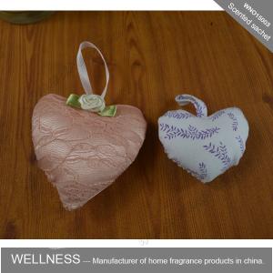 Quality Heart Shaped Scented Potpourri Bag , Natural Fruit And Flower With Scented Fragrance Oil wholesale
