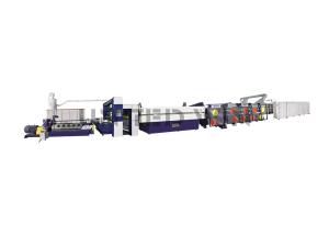 Quality Fibrillated HDPE Polypropylene Pp Tape Extrusion Line Plant 60KG H wholesale