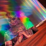Seamless Rainbow Pattern Cast And Cure Holographic Film BOPP Material