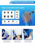 3 in 1 Shockwave Combination EMS TENS Electrotherapy Ultrasound Radial Pneumatic