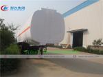 Three BPW-12T Axle 55000L 40T Oil Tanker Trailer