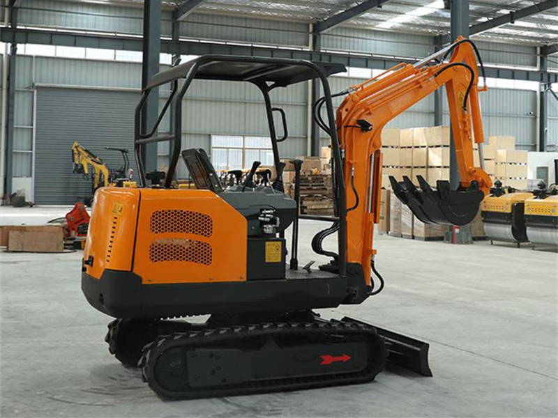 ET20 small digger for drainage trench pool excavation mini excavator 1.7tons