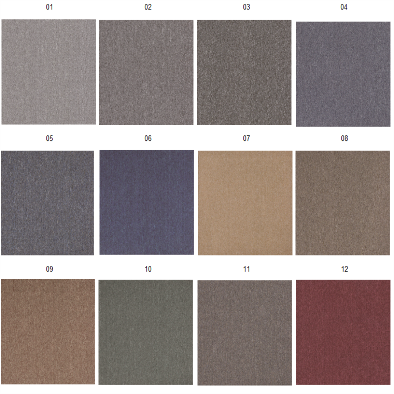 Waterproof Polypropylene Carpet Tiles With PVC Back Eco - Friendly