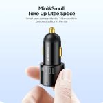 Type C USB A Car Chargers Black 60W 66W Essager 2022 City F699 F689 F688 F698
