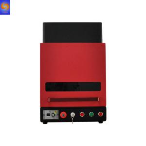 Quality Enclosed 20w 30w 50w desktop fiber laser marking machine for sale wholesale