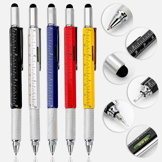 Multi Function Pen Aluminum Alloy Promotion Use Winter Use