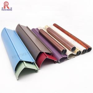 Quality 6063 Aluminium Curtain Rail Track 2.0mm Thickness Electrophoresis wholesale