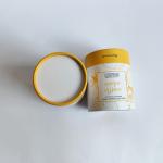 Ultraportable Gold Foil Cylinder Paper Tube Packaging Containers Lightweight