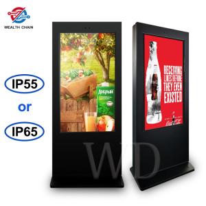 Quality Android 2GB HD 2K 4K Outdoor Digital Signage Kiosk , Touch Screen Totem wholesale