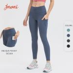 Women Buttery Soft Yoga Leggings With Drop In Side Pockets Gym Fitness Tights