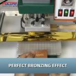 Automatic Pneumatic Leather Logo Embossed Hot Stamping Machine with CE