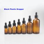 Glass Collar Luxury Empty Cosmetic 50ml Round Matte Frosted Face Serum Bottle