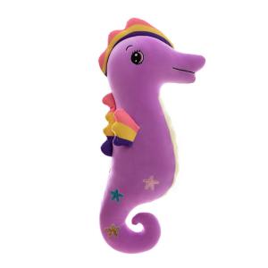 Quality ODM PP Cotton Filled Cartoon Seahorse Stuffed Toy wholesale