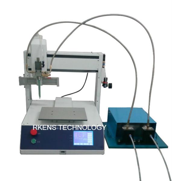 Two Components Automatic Glue Dispenser 300x300x80 Mm With Automatic Mixing
