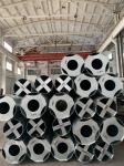 90Ft 5mm Thick Q460 Dodecagonal Hot Dip Galvanized Steel Pole
