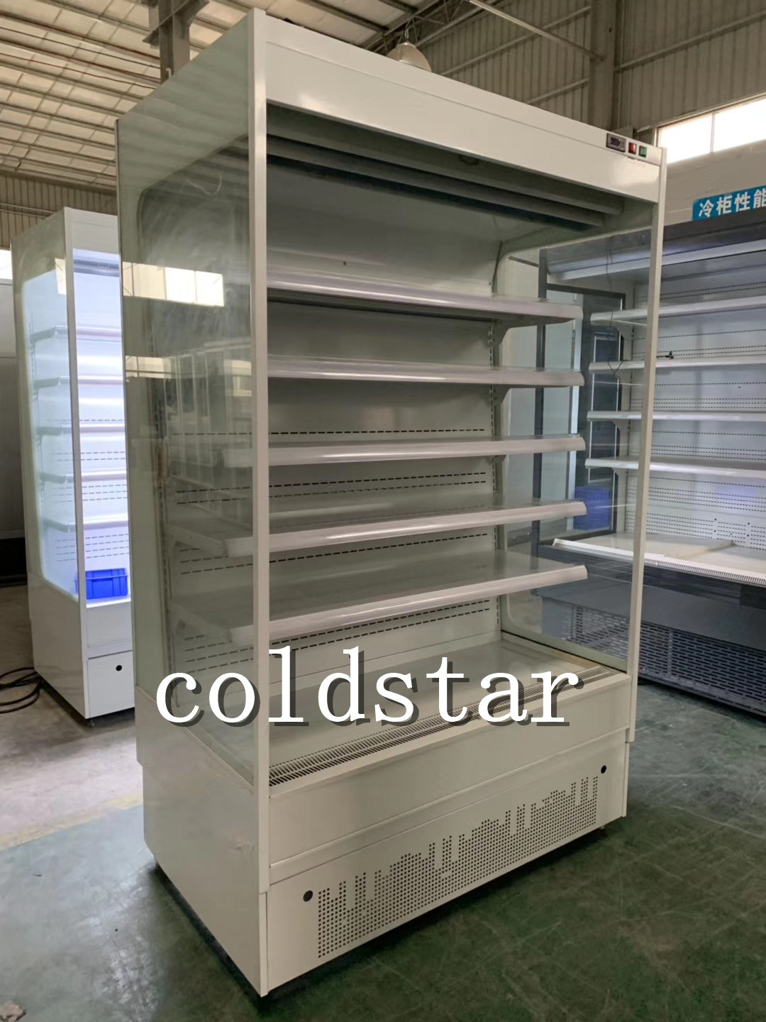 Commercial multi-deck open display chiller/ showcase refrigerator/ supermarket fridge