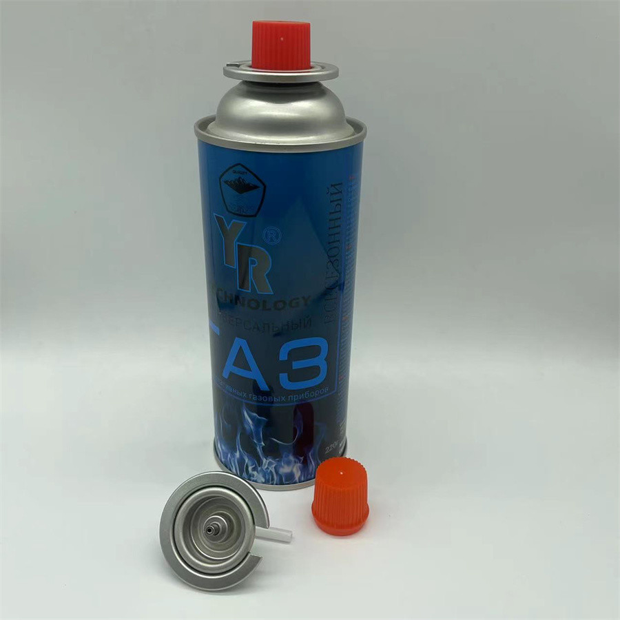 Straight Wall Butane Gas Canister for Cooking Fuel Type Butane Gas And Propane Gas