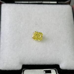 Quality 1.03ct VS2 Lab Grown Fancy Yellow Diamonds For DIY Jewelry wholesale