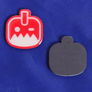 Quality fantastic new design fridge magnet badge, soft magnet printing gift badge wholesale
