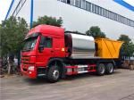24m3 Asphalt Distribution Truck 8x4 , Synchronous Chip Sealer Truck