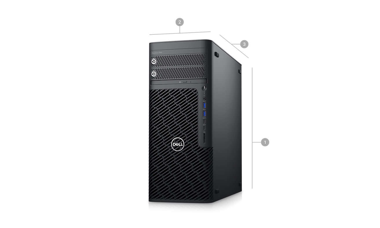 Windows 11 Pro AMD Ryzen 5945WX 8G 512G 2T T400-4G GPU 1350W Dell Workstation Desktop PC