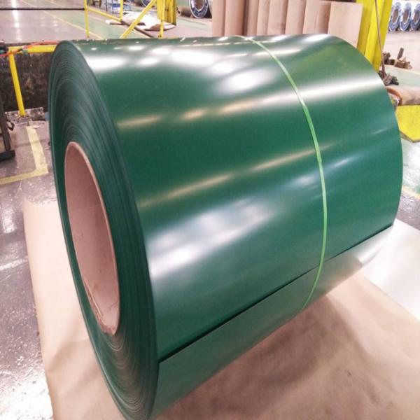 Cheap Green Color Coated Steel Coil 0.8mm Cold Rolled 304 SS Coil Construction for sale