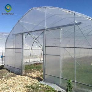 Quality Farm Equipment Vegetables 60m Clear Plastic Greenhouse wholesale
