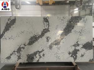 Quality 8mm Calacatta Quartz Stone Marble Modern For Hotel Decoration wholesale