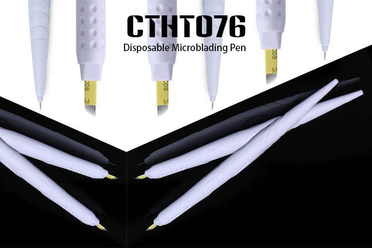 Double Head Disposable Permanent Makeup Pen With EO Gas Sterilize
