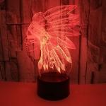 Africa Chieftain 3D night Lights Colorful Touch LED Vision Gifts Decorative