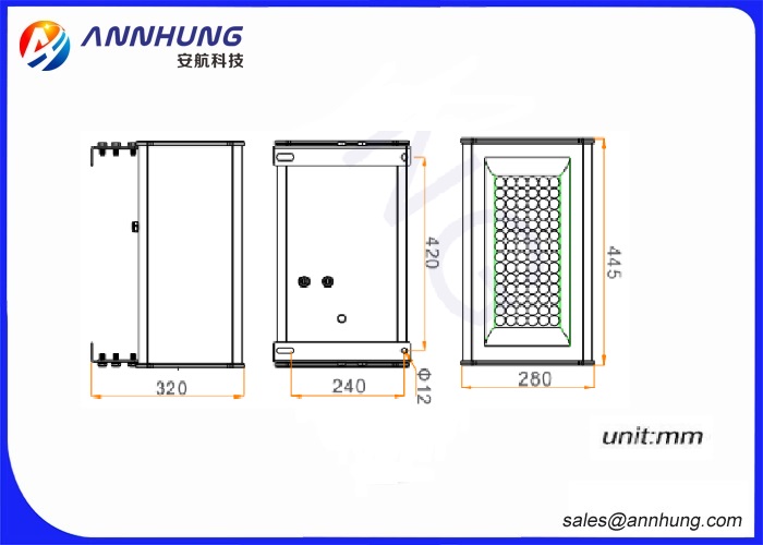 Flash Mode Tower Warning Lights / Aircraft Obstruction Lights 100W