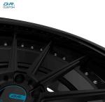 ET50 5x120 Three Piece Wheels Matt Black 18 Inch 3 Piece Wheels