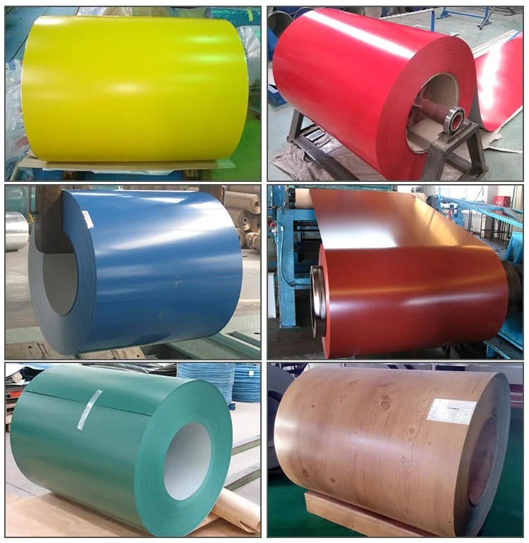 Prepainted Galvanized PPGL Steel Coil 0.4mm Color Coated