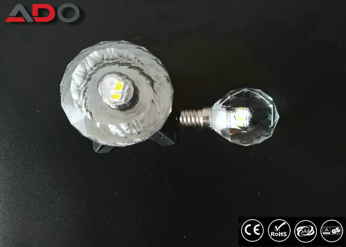 4.3 Watt Crystal Led Candle 4000k 430lm Saa Ip20 Soft Light With No Flicker