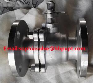 Quality stainless steel SCS13 JIS10K flange end ball valve wholesale