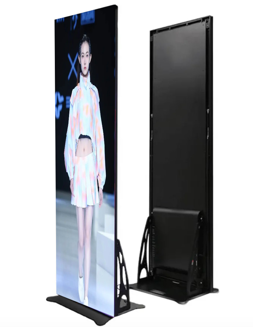 High Refresh Rate 3840Hz Indoor P2.5 LED Poster Display for Shopping Mall Advertising