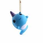 PU Foam Squeeze Kawaii PU Soft Stess Relief Whale Slow Rising Squishy Toys