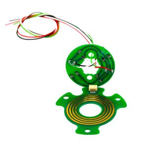 Quality 4 Circuits Separate Flat Slip Ring with Precious Metal Contact wholesale
