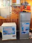 Solar powered DC12V/AC220V Fridge ,Deep Freezer
