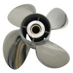 X19 Stainless Steel Outboard Motor Propellers , 110hp Outboard Propeller