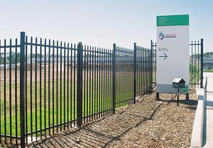 Quality China products reputation 2.1m height steel security fence galvanized wholesale