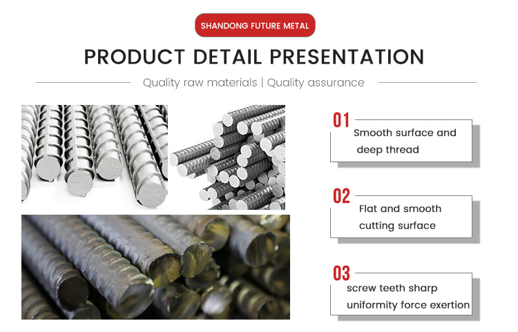 BS Standard HRB400E HRB500 10mm 12mm Rebars for Construction Building Material